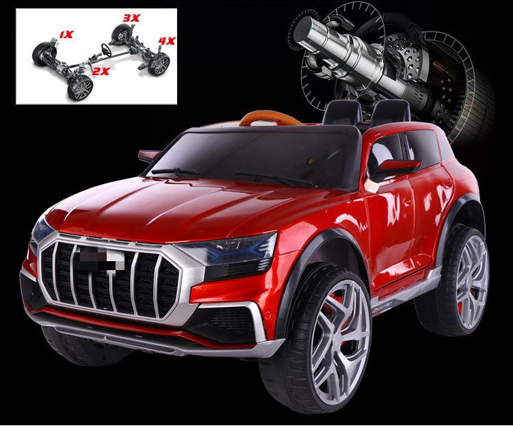 Xe ô tô điện cho bé Audi JM 2088 trang bị đến 5 động cơ mạnh mẽ, ổn định