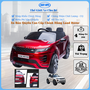 Ô tô điện trẻ em Range Rover Evoque