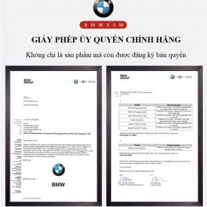 Giấy phép ủy quyền chính hãng được BMW phê duyệt sản xuất xe ô tô điện trẻ em BMW X5M 6661R