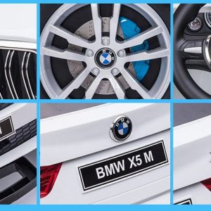 Các chi tiết xe BMW X5M 6661R thiết kế tinh tế, tỉ mỉ từng chi tiết, tạo nên 1 sản phẩm chất lượng cho bé