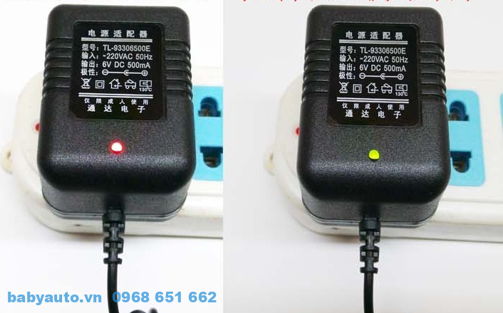 Sạc xe ô tô điện trẻ em