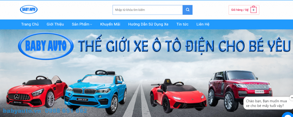 Baby Auto - Thế giới xe điện của trẻ
