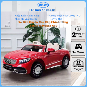 Ô tô điện trẻ em Mercedes Maybach S650