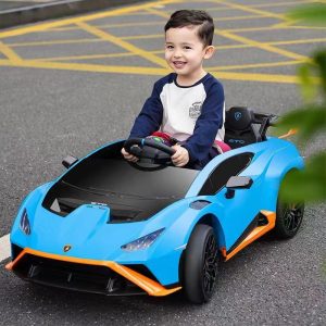Xe ô tô điện trẻ em Lamborghini Huracan STO SMT 555