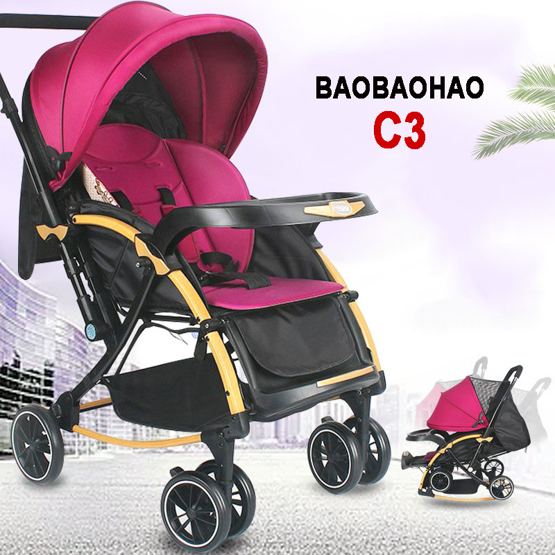 Xe đẩy cho bé Baobaohao C3 mới