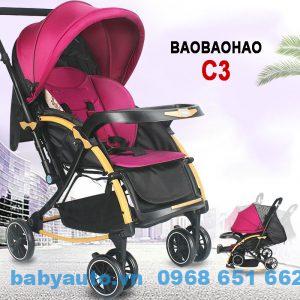 Xe đẩy cho bé Baobaohao C3 mới