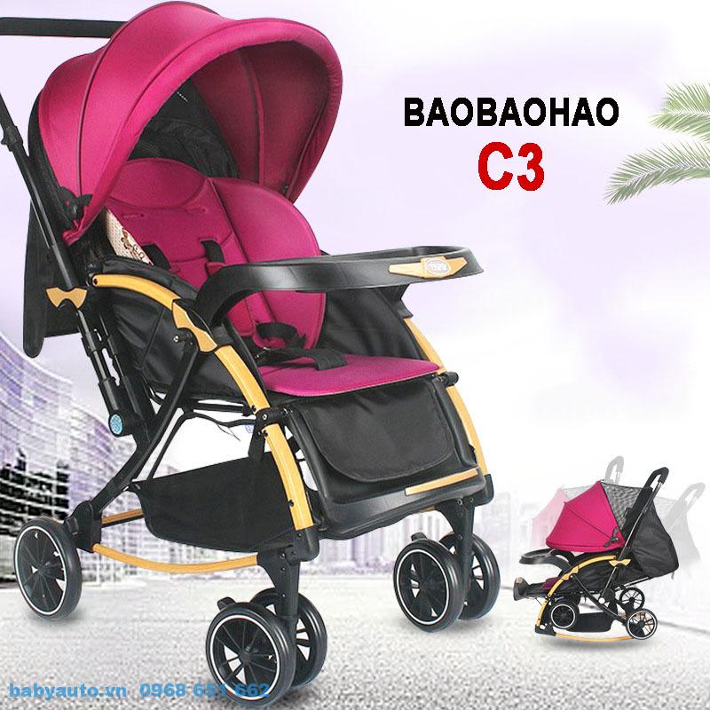 Xe đẩy cho bé Baobaohao C3 mới