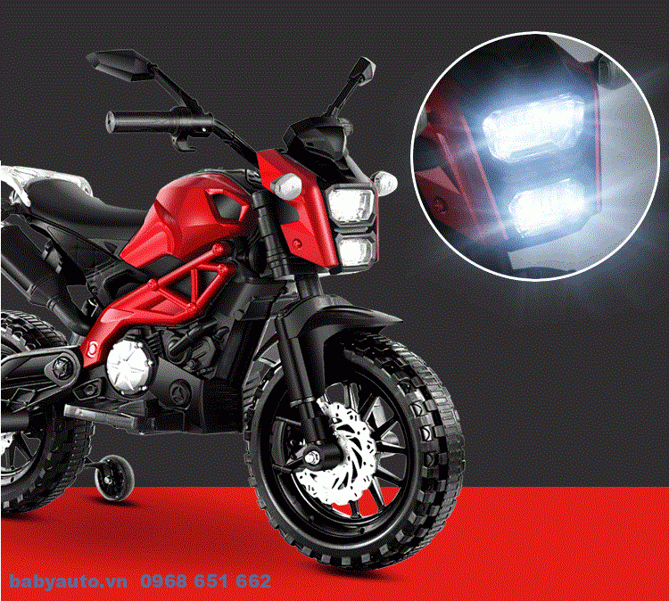 Xe máy điện, xe mô tô điện trẻ em DLS 01 (12)