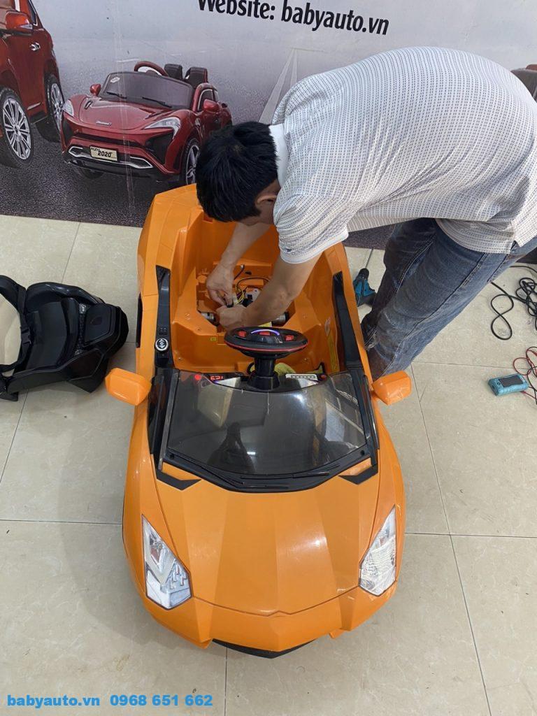 Sửa xe ô tô điện trẻ em tại Baby Auto