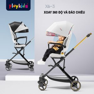 Xe đẩy cho bé Playkids X6-3