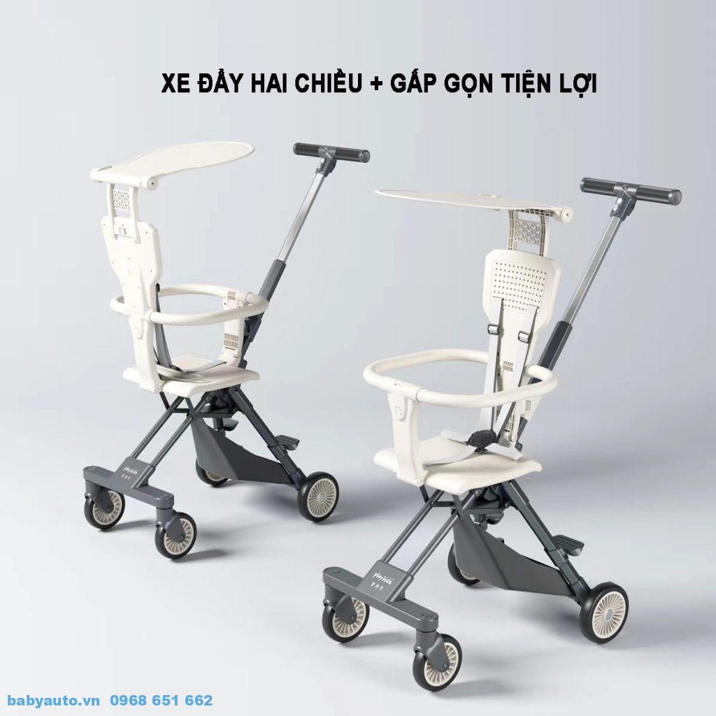Xe đẩy gập gọn cho bé X1 Playkids