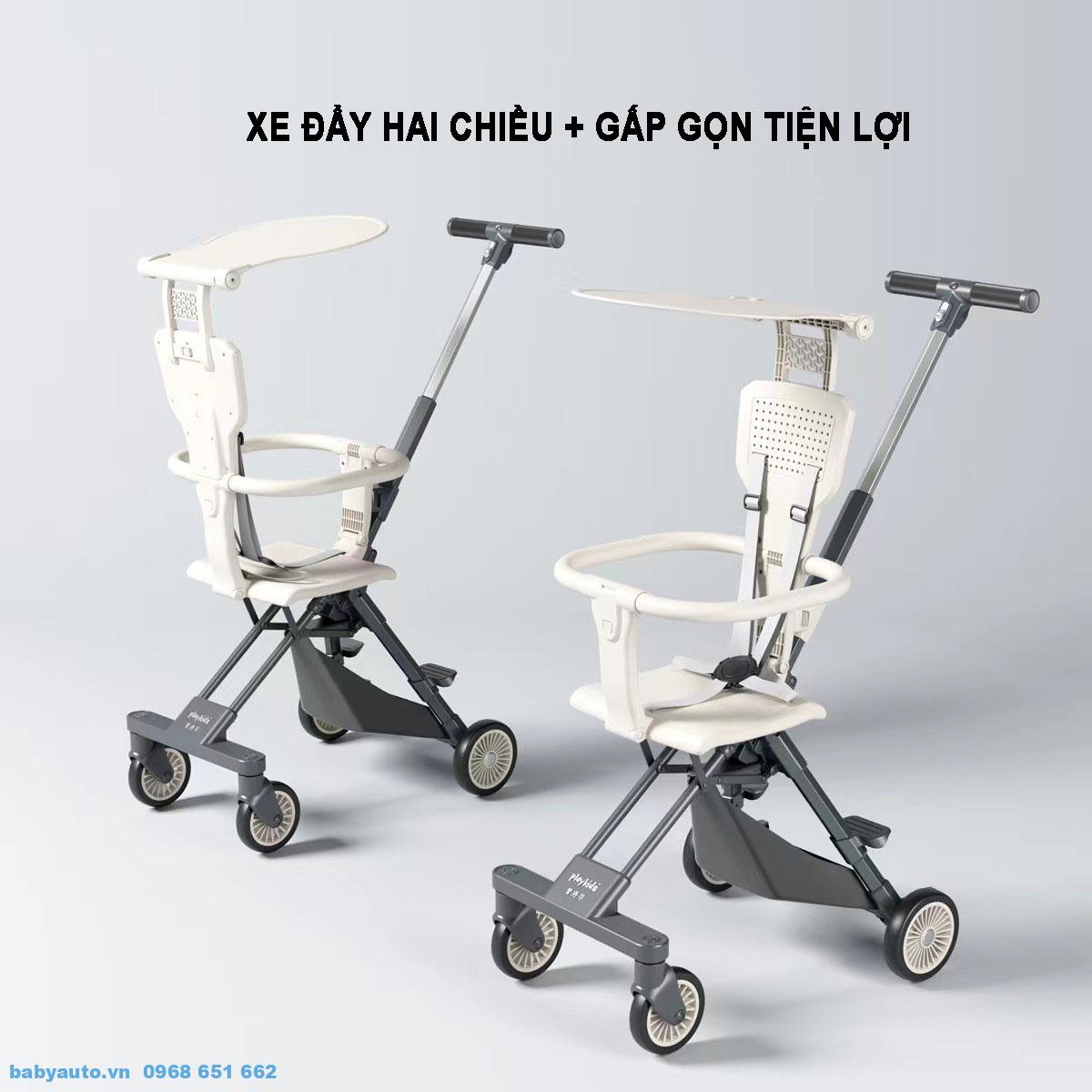 Xe đẩy 2 chiều gấp gọn