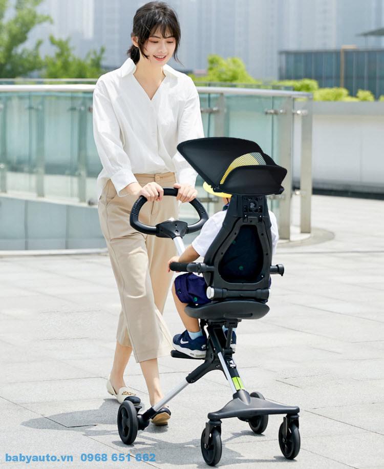 Xe đẩy thông minh 4 bánh Ride X1 NEW (2)