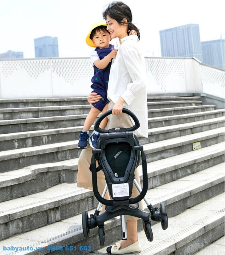 Xe đẩy thông minh 4 bánh Ride X1 NEW (3)