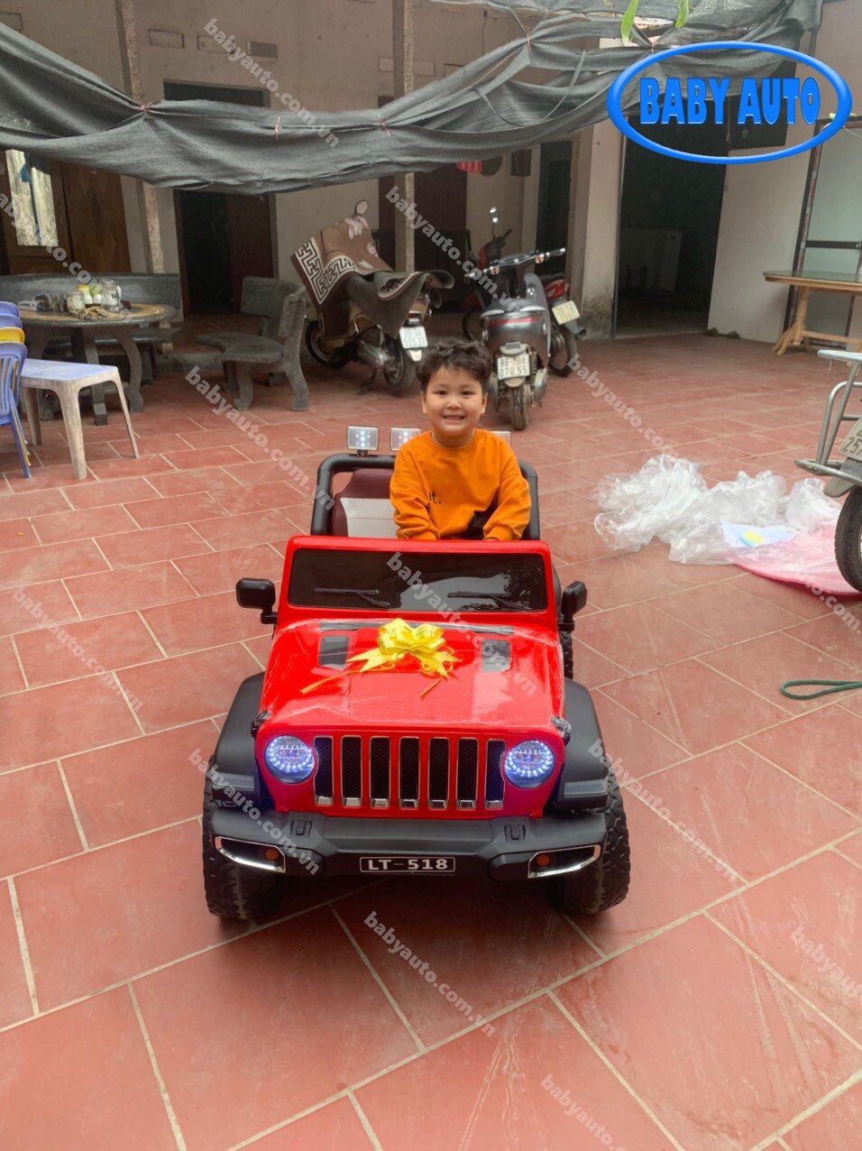 Ô tô điện trẻ em địa hình cỡ lớn